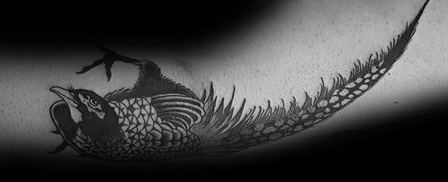 40 Pheasant Tattoo Designs for Men