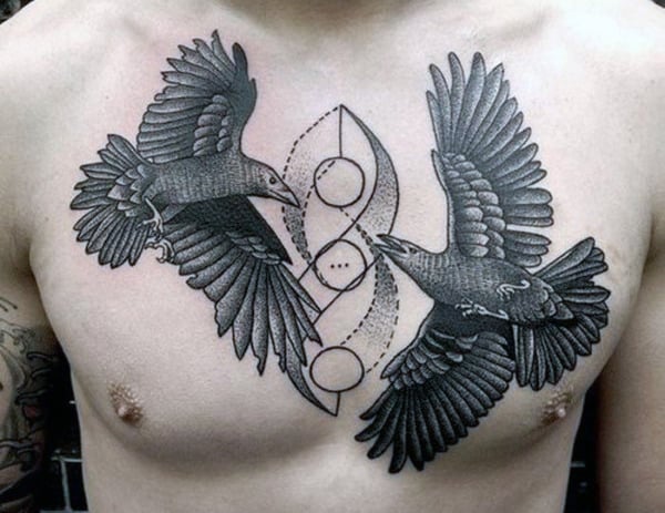 Phoenix Bird Tattoo For Men