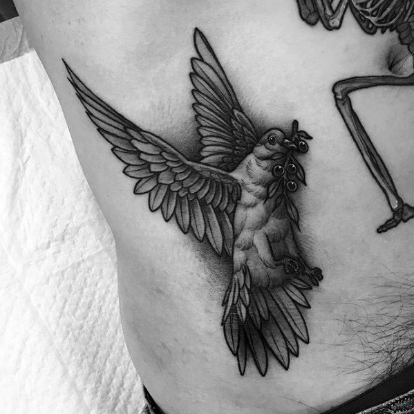 Pigeon Mens Tattoo Designs