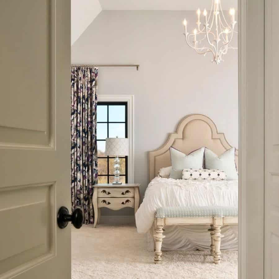 elegant female bedroom 