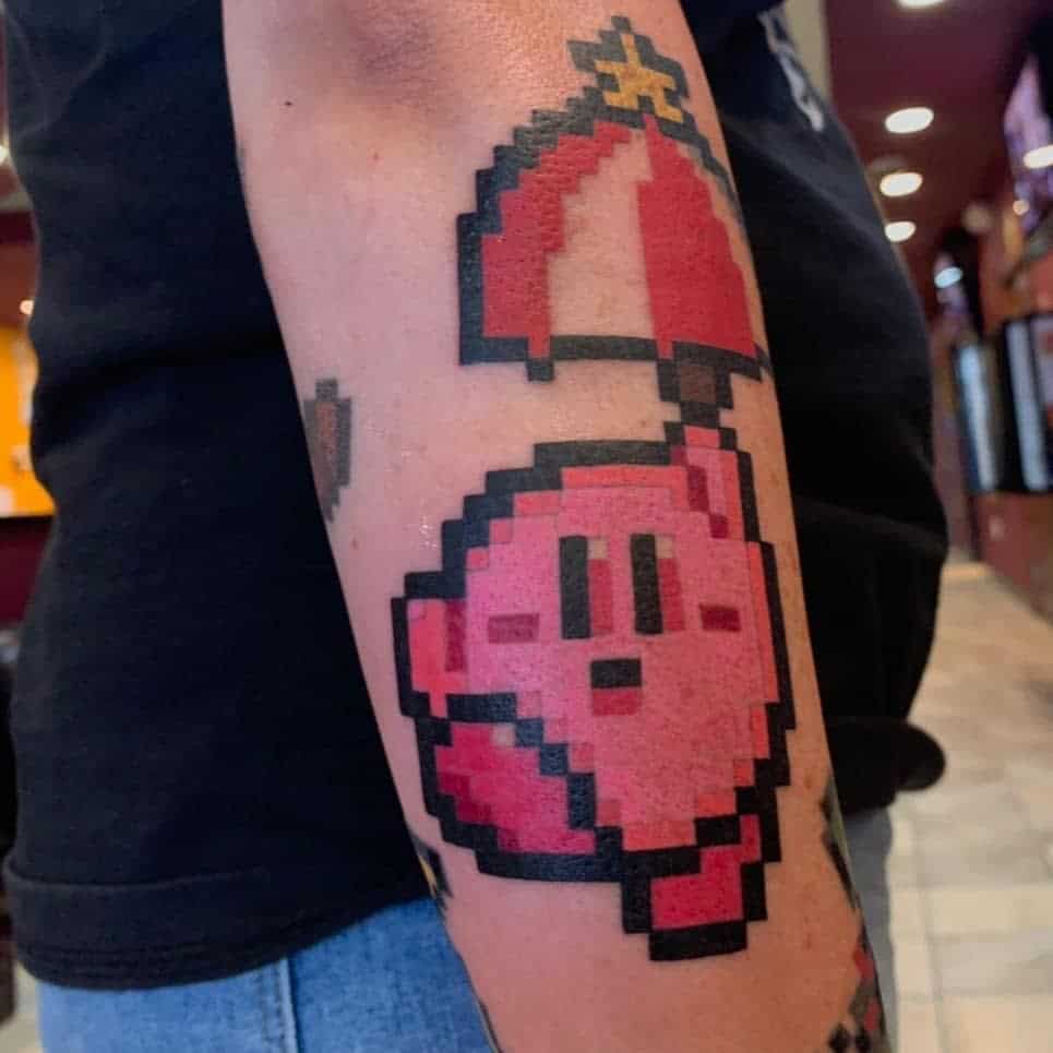 Pixel Kirby Tattoos Onehotmomdanielle