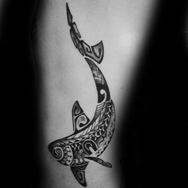 Polynesian Shark Guys Tattoos