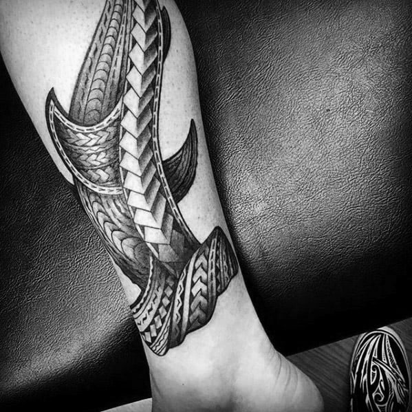 Polynesian Shark Tattoo Designs For Guys