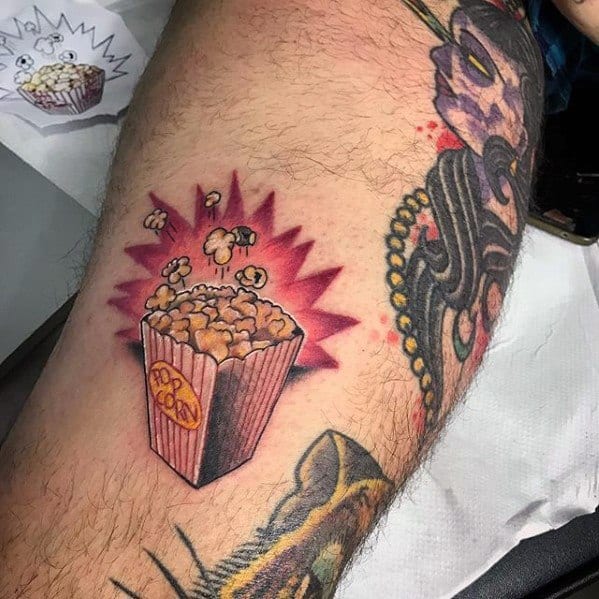 Popcorn Guys Tattoo Ideas