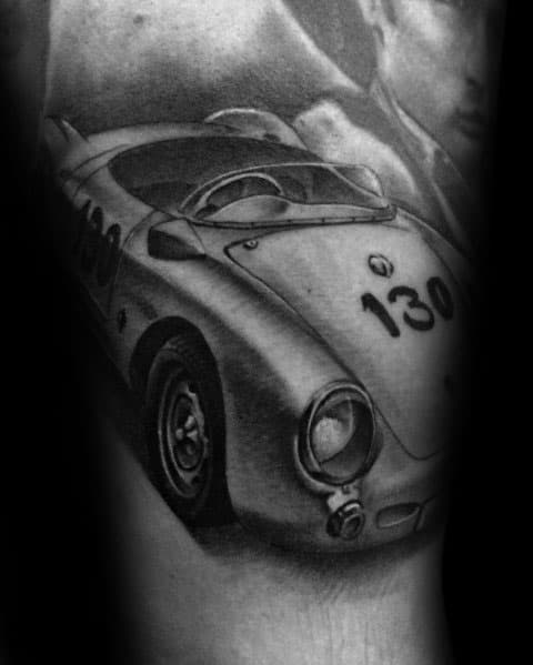 Porsche Mens Tattoos