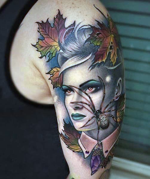 25 Spooky Haunted House Tattoos  Tattoo Ideas Artists and Models