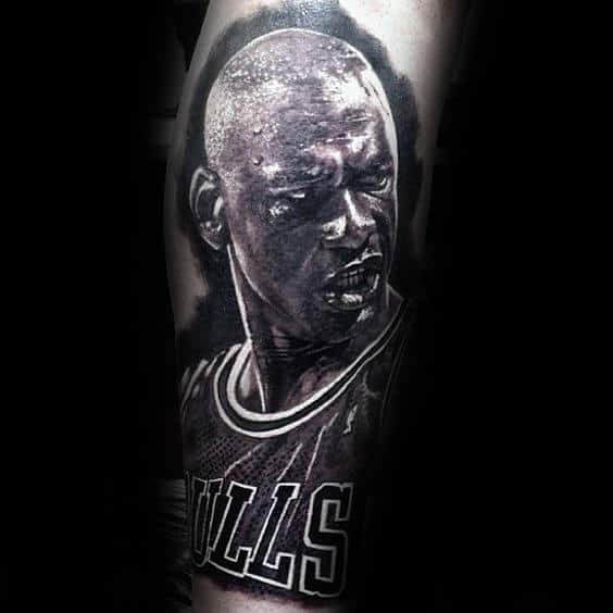 Michael Jordan Tattoos Men Basketball Design Ideas