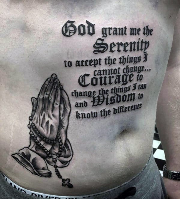 Tattoo uploaded by InK LORD  Serenity Prayer  Tattoodo
