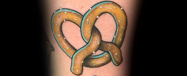 30 Pretzel Tattoo Ideas for Men
