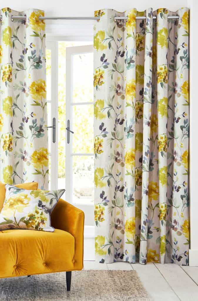 Prints And Patterns Living Room Curtain