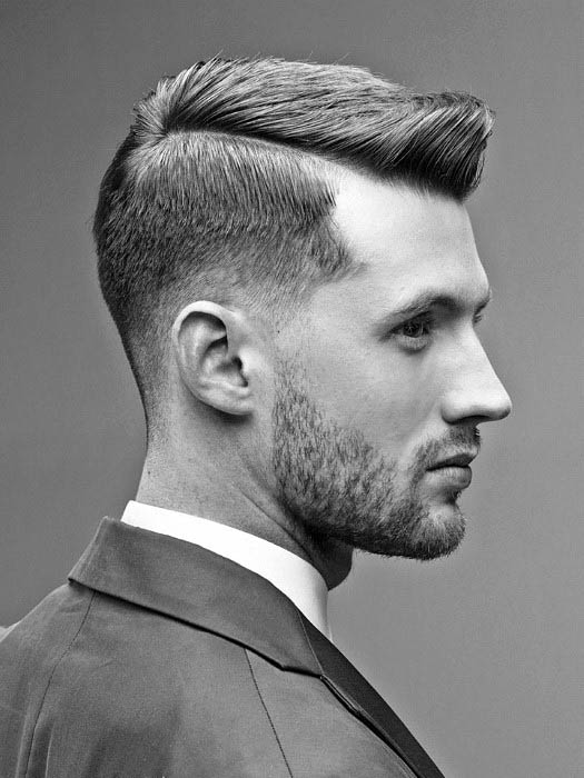 40 Hard Part Haircuts For Men Sharp Straight Line Style