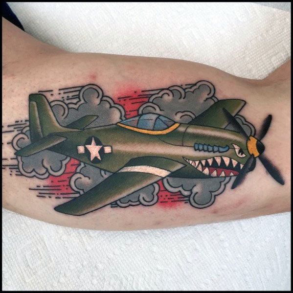 Propeller Themed Tattoo Design Inspiration