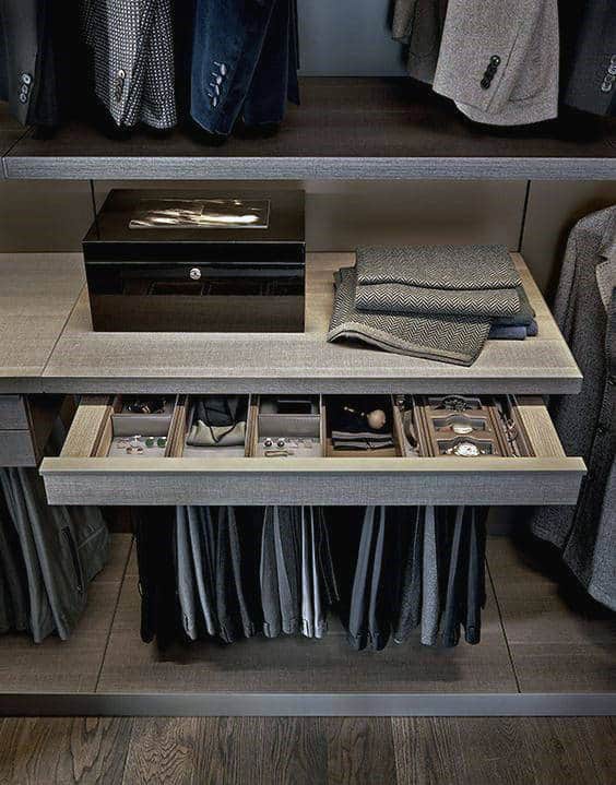 Pull Out Closet Accessory Drawer