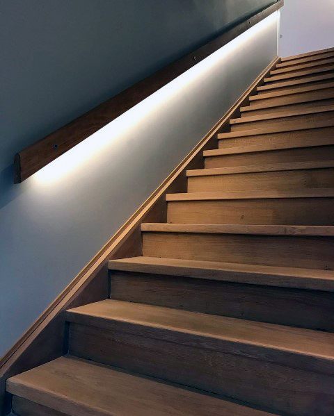 Railing Led Designs For Staircase Lighting