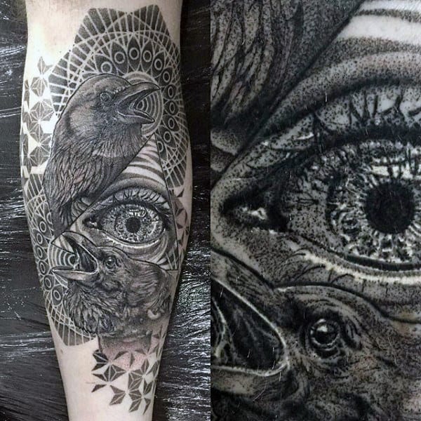 3 Eyed raven cover up  Studio Ink Professional Tattoos Piercing   Laser Removal Services  Facebook