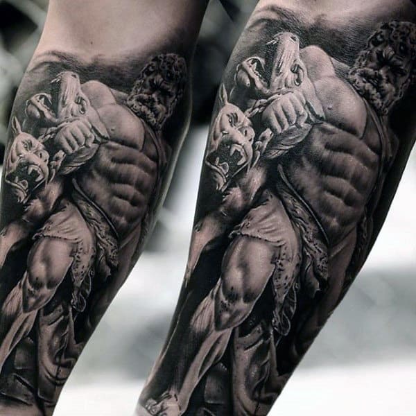 75 Hercules Tattoo Designs For Men - Heroic Ink Ideas