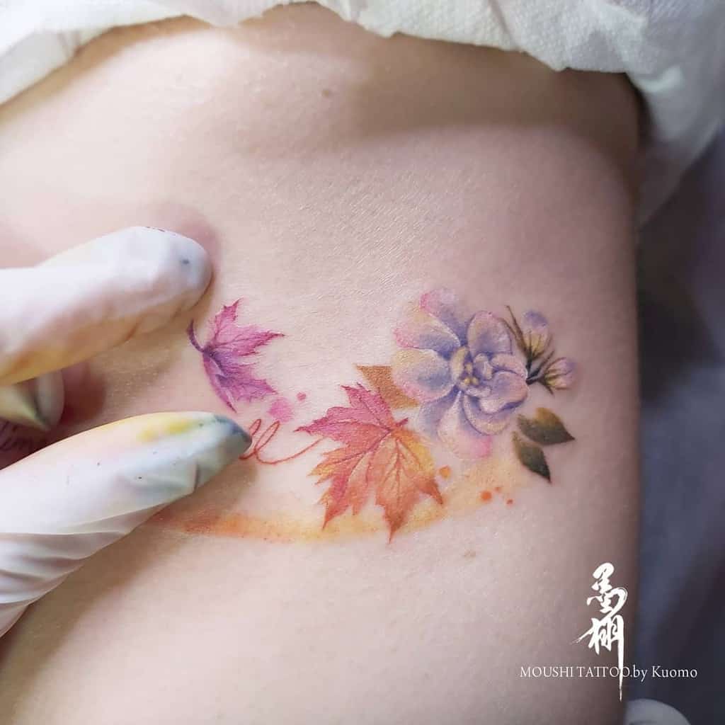 Realistic Jasmine Flower Tattoos Wowwow019