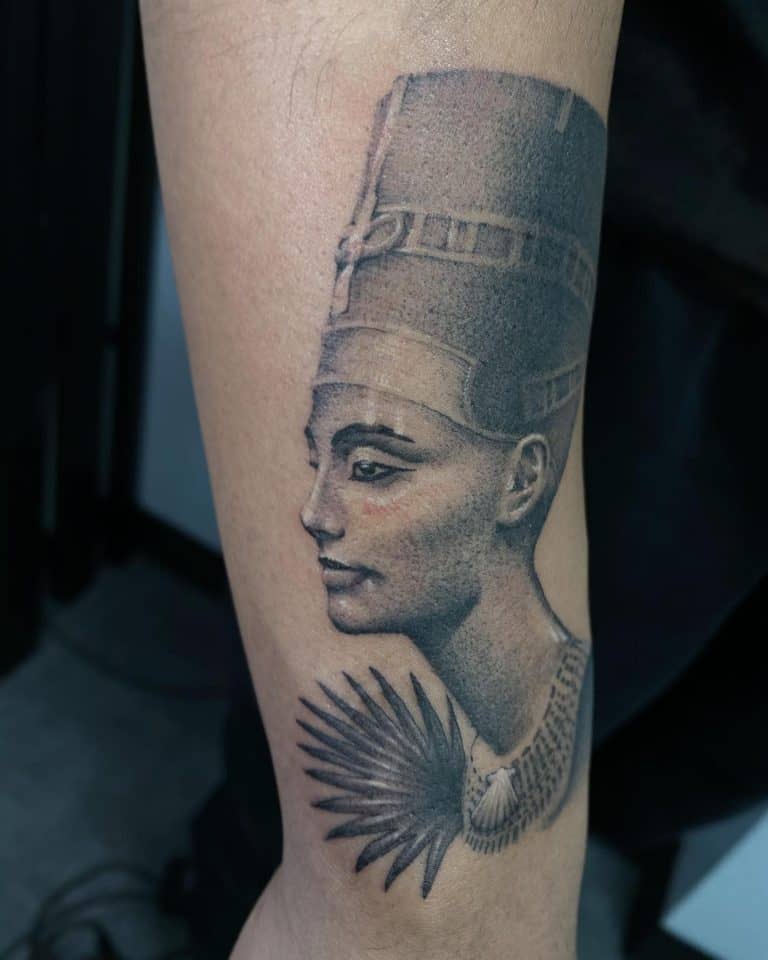 97 Memorable Nefertiti Tattoo Ideas