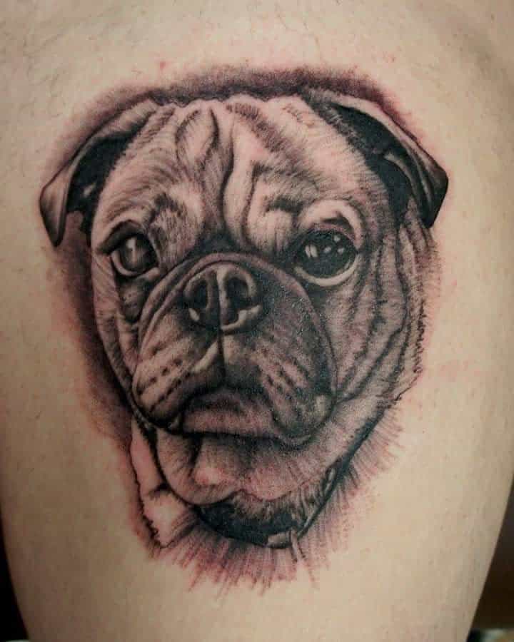 31 Great Dog Tattoo Ideas. These People Really Love Their Dogs
