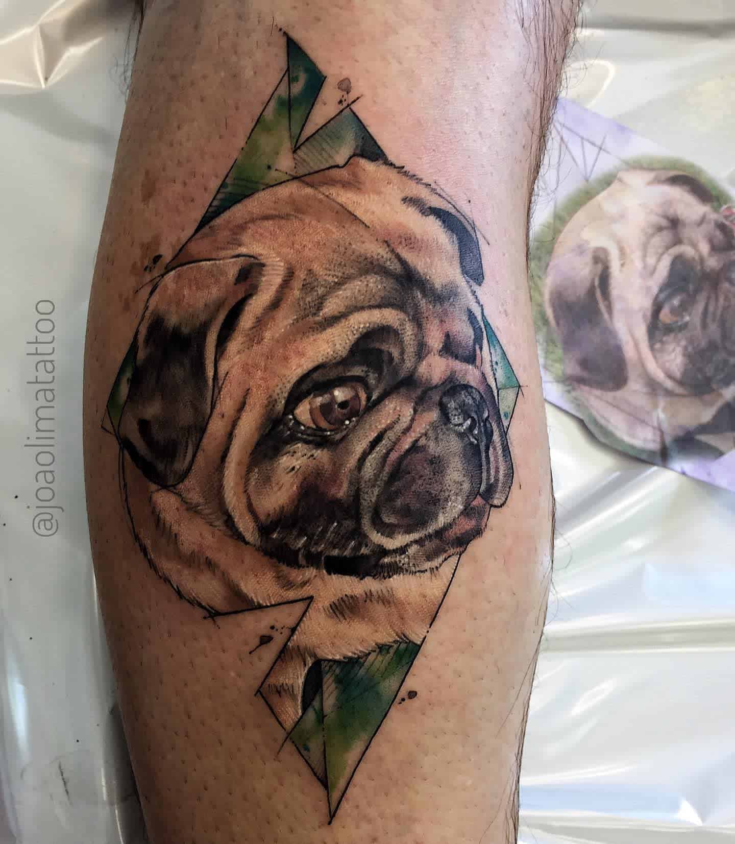 Pug tattoo small realistic fineline on forearm by Alexandyr valentine | Pug  tattoo, Pug tattoo small, Small tattoos