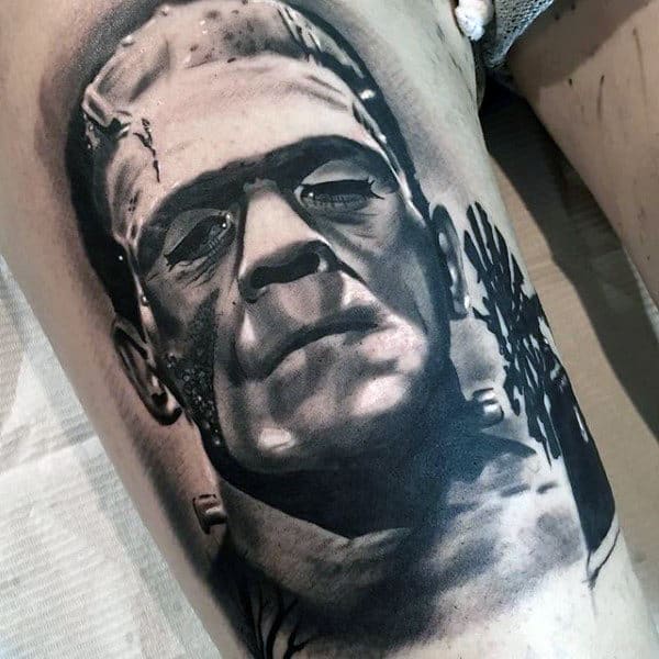 15 Traditional Frankenstein Tattoos
