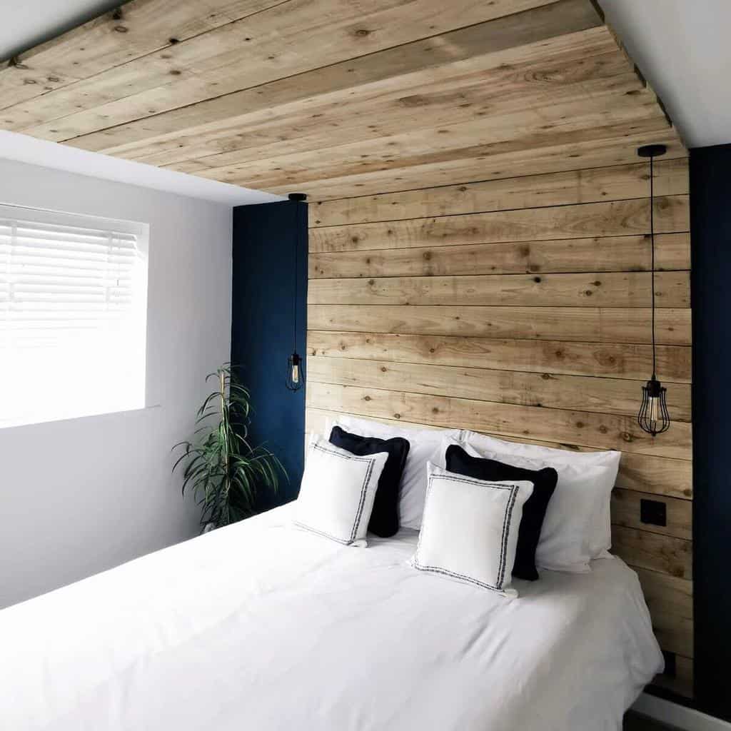Reclaimed Wood Rustic Bedroom Ideas Grandads House To Our Home