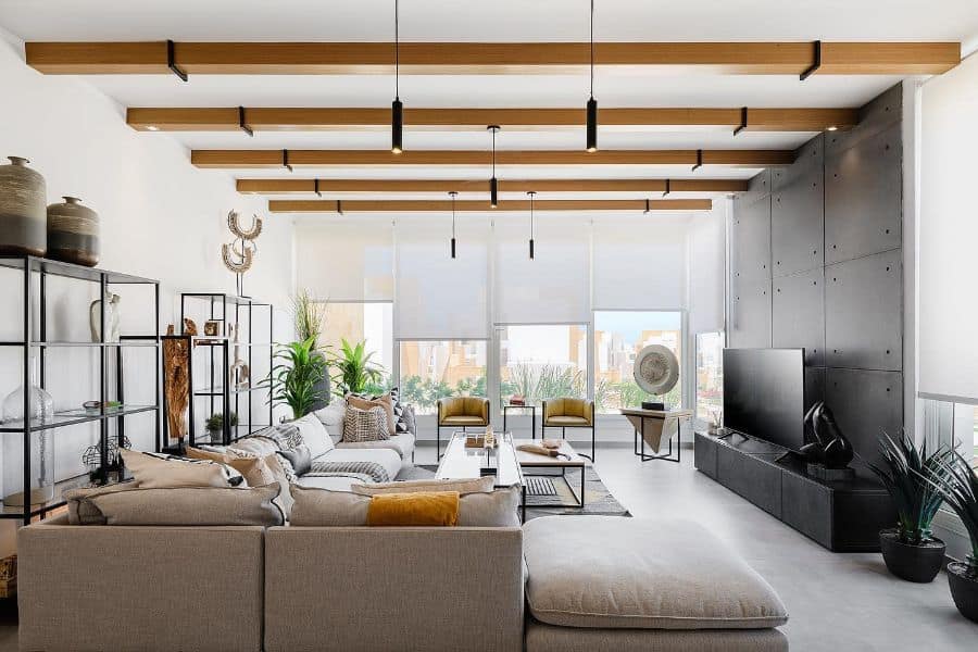 rectangle long living room ideas the_design_code