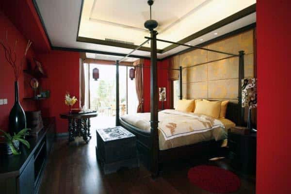Red Bedroom Designs