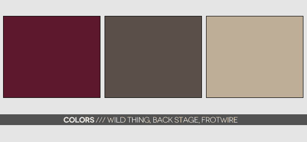 Red Brown Man Cave Wall Colors