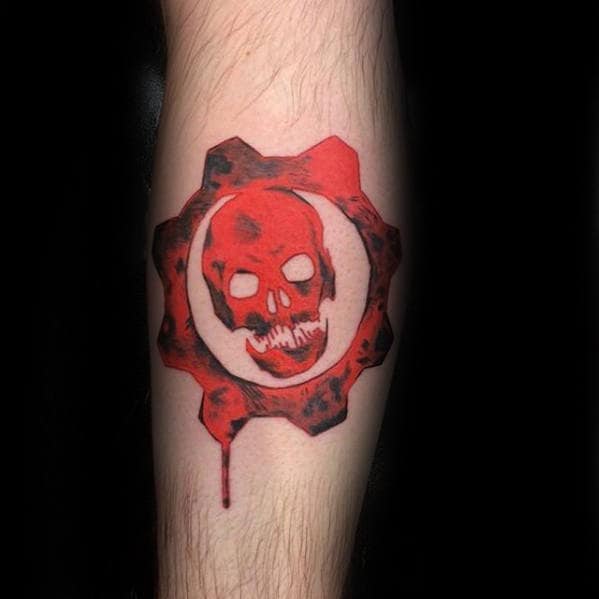 Gears of War Lambent Crimson Omen Tattoo by Dranlu on DeviantArt