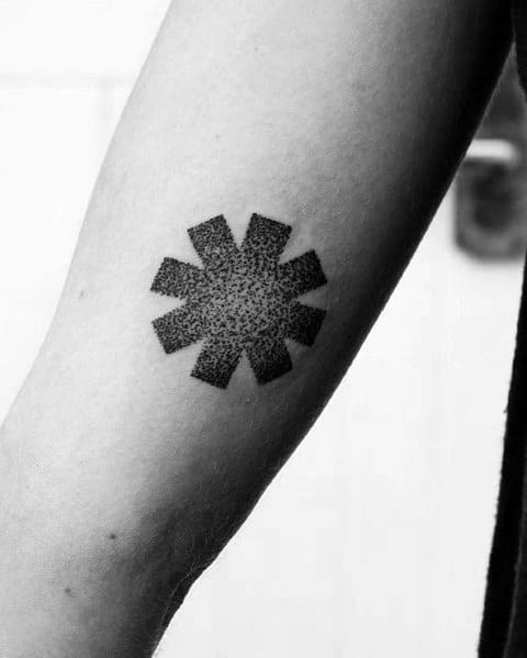 Red Hot Chili Peppers Tattoo For Males