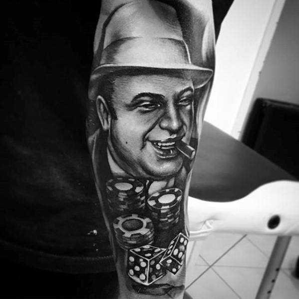 Remarkable Al Capone Tattoos For Males