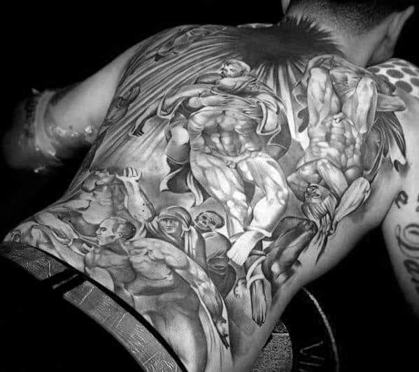 Remarkable Awesome Back Tattoos For Males
