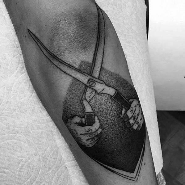 Remarkable Black Flag Tattoos For Males