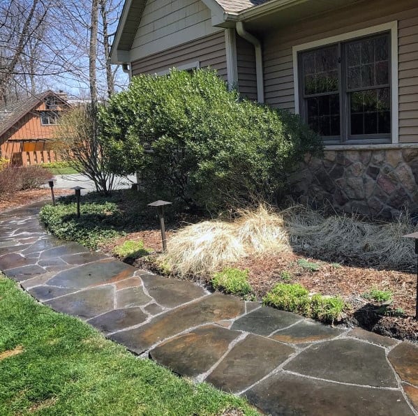 Remarkable Ideas For Stone Walkway