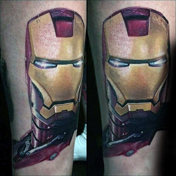 Remarkable Iron Man Tattoos For Males
