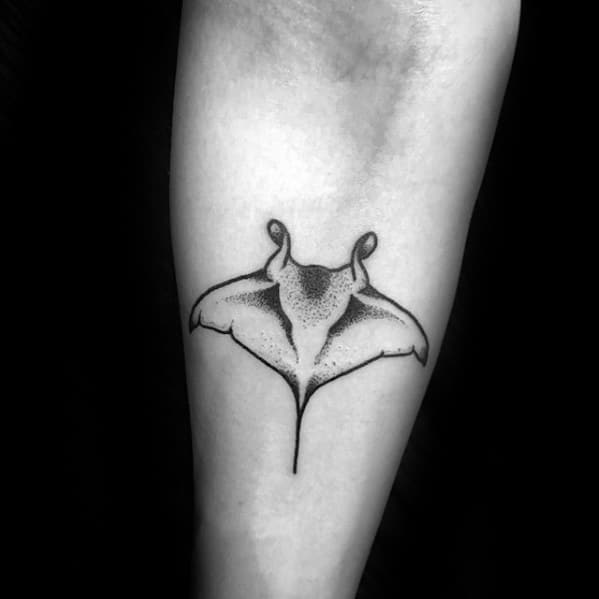 Remarkable Manta Ray Tattoos For Males