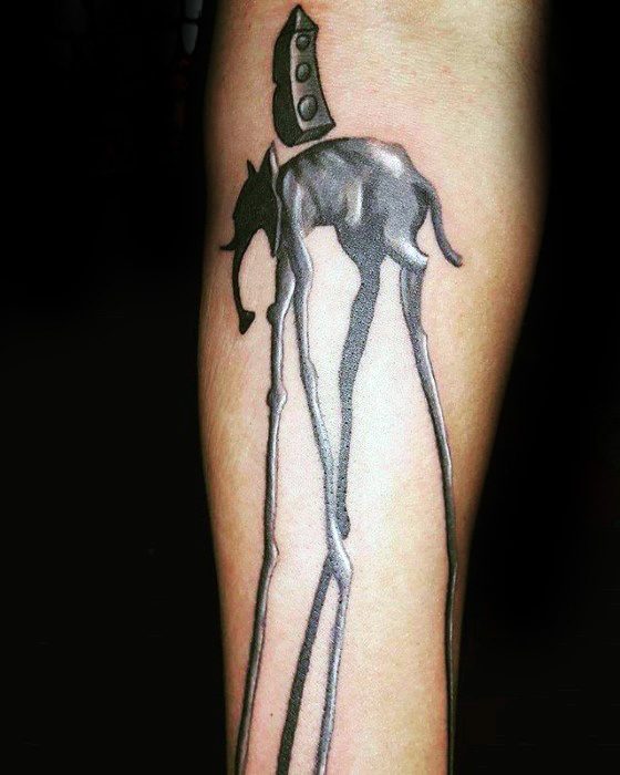 Remarkable Salvador Dali Elephant Tattoos For Males