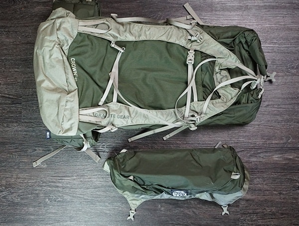 Removeable Lid Granite Gear Crown2 60 Pack Review