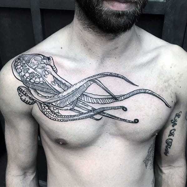 Image result for kraken and ship tattoo  Kraken tattoo Octopus tattoo  design Monsters ink