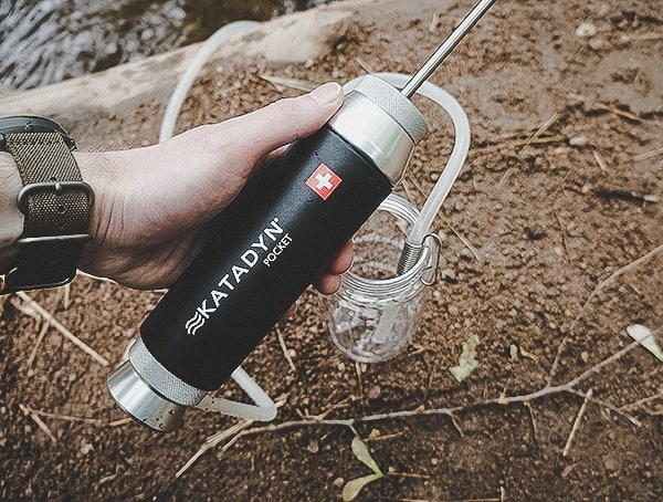 通販 Katadyn Pocket Water Filter, Long Lasting for Personal or Small Group  Campi