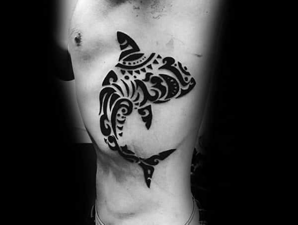 Rib Cage Side Of Body Guys Best Place To Get A Tattoo