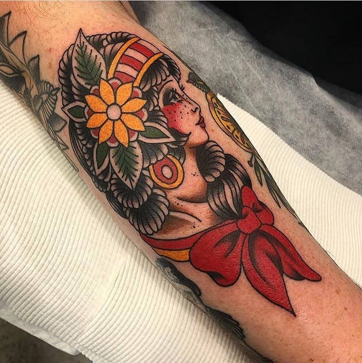 Ruban Fleur Gypsy Tattoo