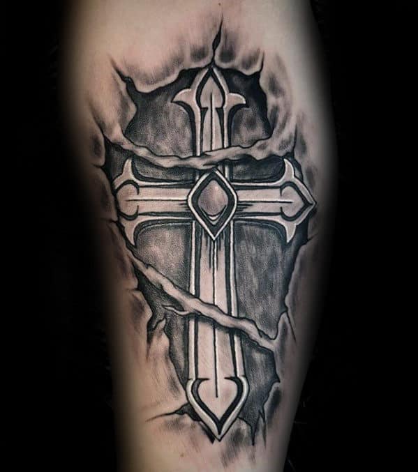 15 Best Cross Tattoos for Men and Their Meanings  Fashionterest
