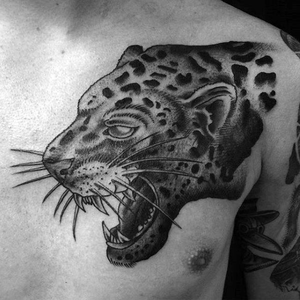 25 Cheetah tattoos a symbol of speed beauty and strength   Онлайн  блог о тату IdeasTattoo