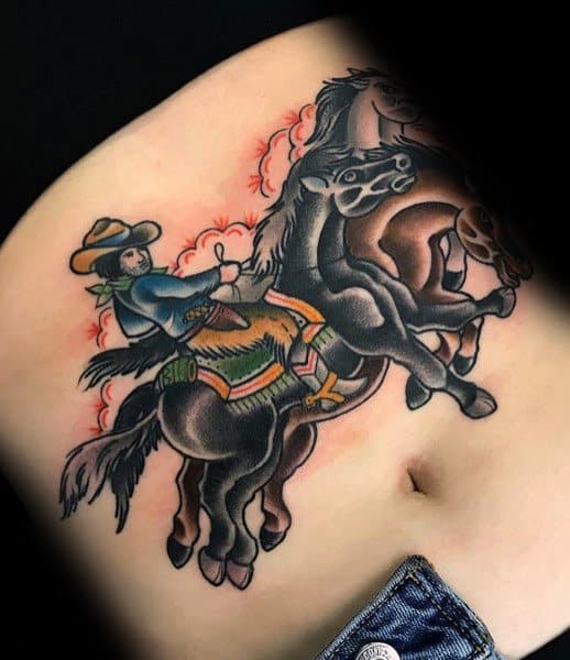 Rodeo Guys Tattoo Designs