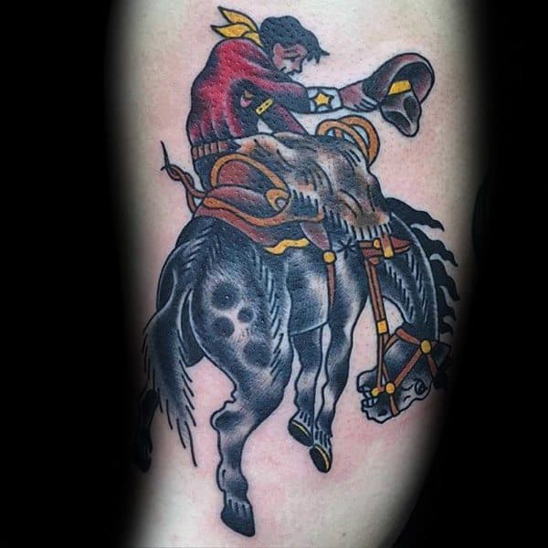 Rodeo Tattoo Designs For Men