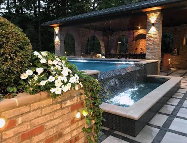 waterfall catch pool