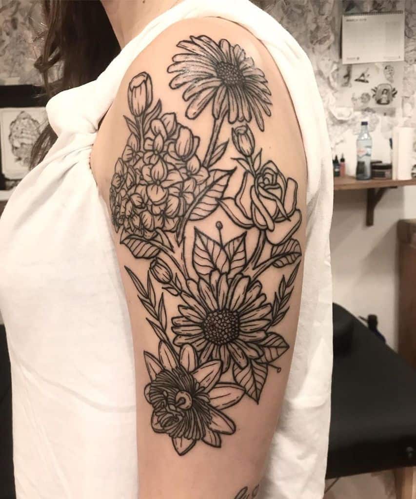 Top 107 Best Daisy Tattoos [2021 Inspiration Guide]