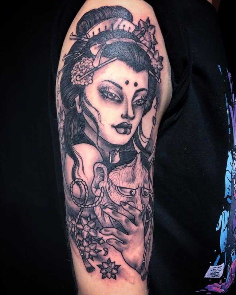 109 Best Geisha Tattoos